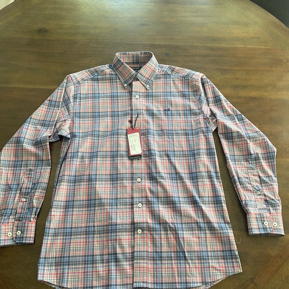 Men's M Southern Marsh Dress Shirt NWT
